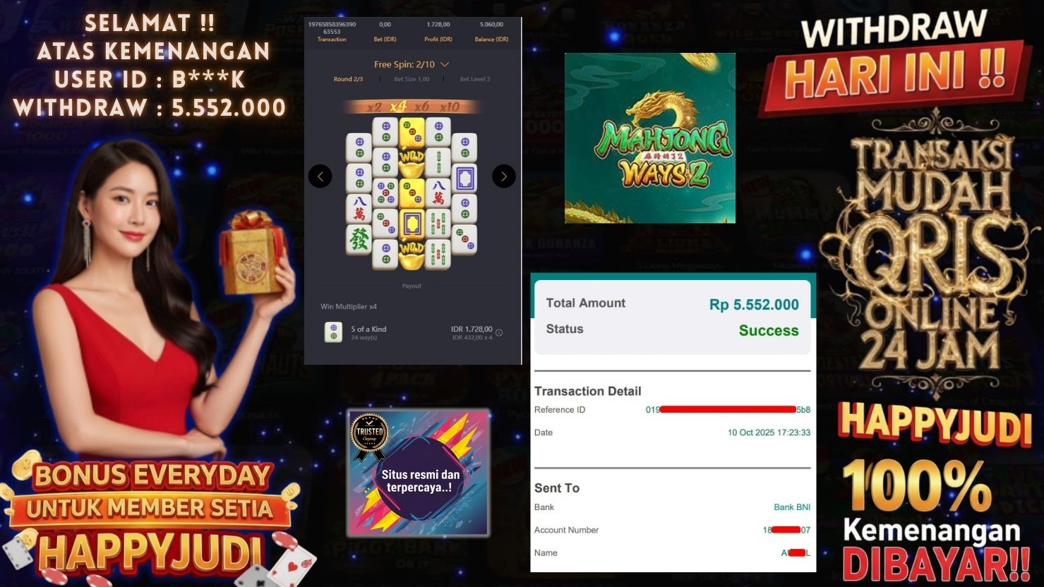 HAPPYJUDI JACKPOT SLOT MAHJONG WAYS 2